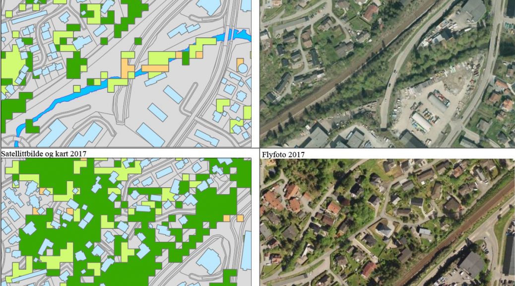 Utvikling av grøntområder 2015-2017